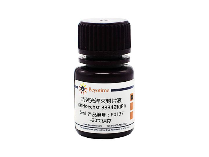 抗荧光淬灭封片液(含Hoechst 33342和PI)